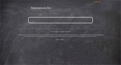 Desktop Screenshot of famosasnuas.biz